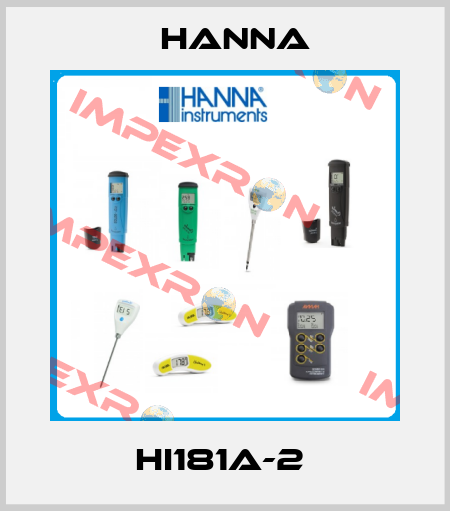 HI181A-2  Hanna