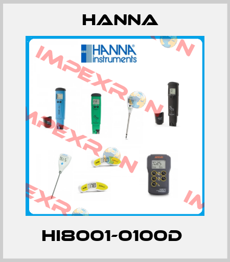 HI8001-0100D  Hanna