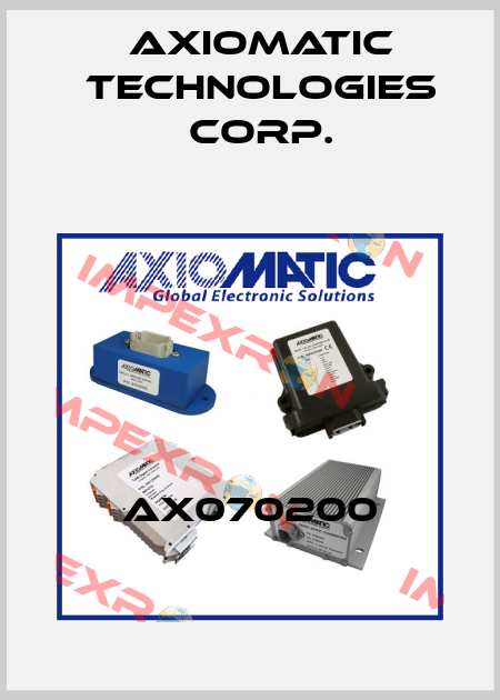AX070200 Axiomatic Technologies Corp.