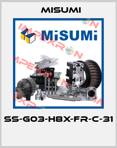 SS-G03-H8X-FR-C-31  Misumi