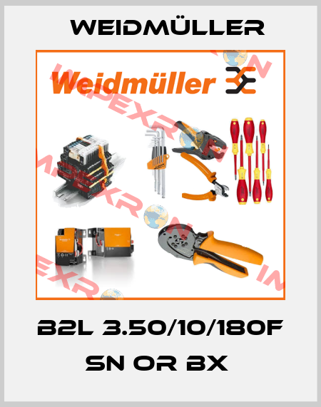 B2L 3.50/10/180F SN OR BX  Weidmüller