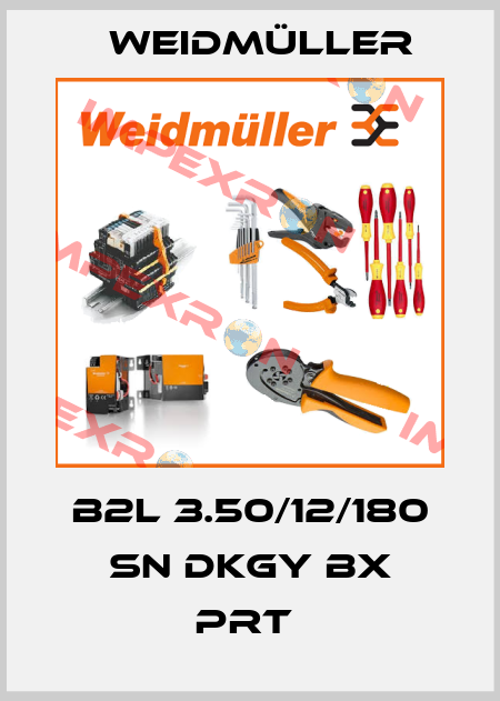 B2L 3.50/12/180 SN DKGY BX PRT  Weidmüller