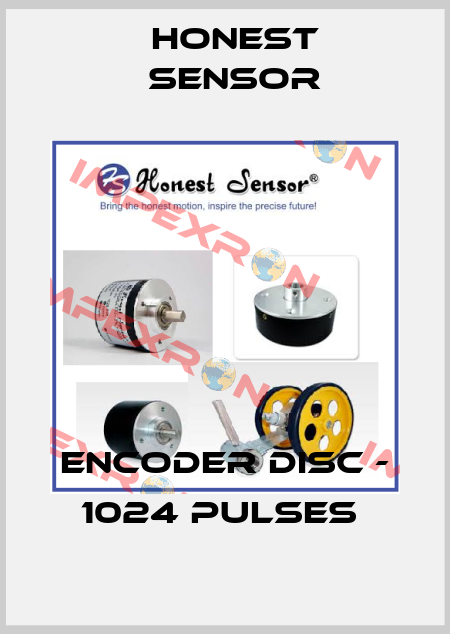 Encoder disc - 1024 pulses  HONEST SENSOR