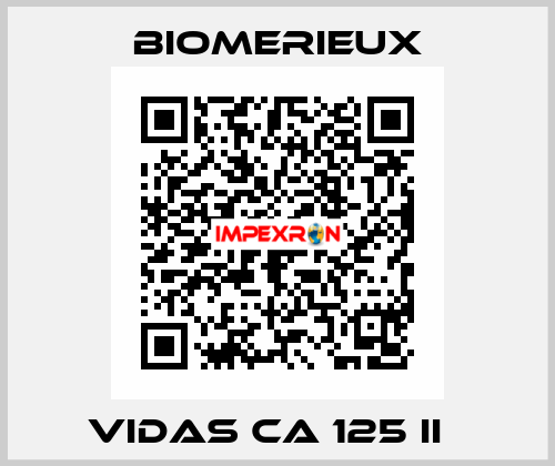 VIDAS CA 125 II   Biomerieux