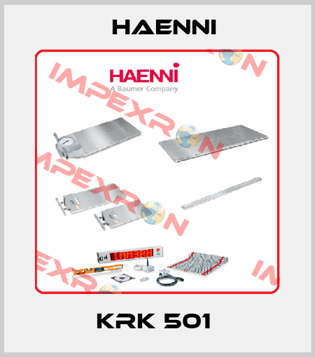 KRK 501  Haenni