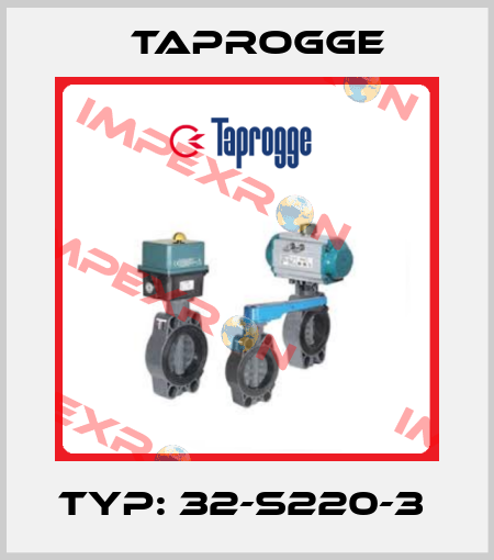 Typ: 32-S220-3  Taprogge