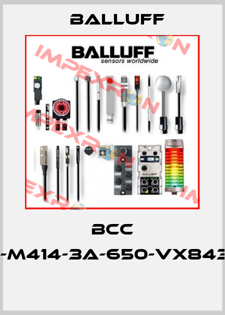 BCC M425-M414-3A-650-VX8434-015  Balluff