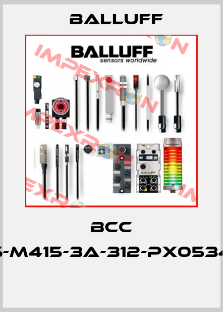 BCC M425-M415-3A-312-PX0534-050  Balluff