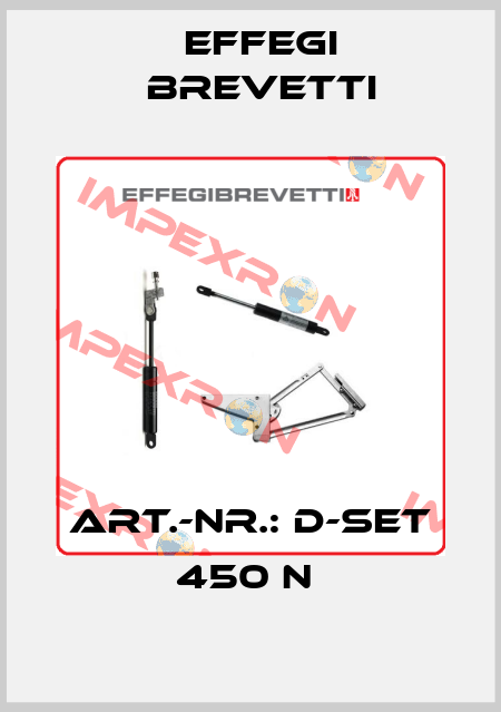 Art.-Nr.: D-Set 450 N  Effegi Brevetti