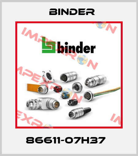 86611-07H37   Binder