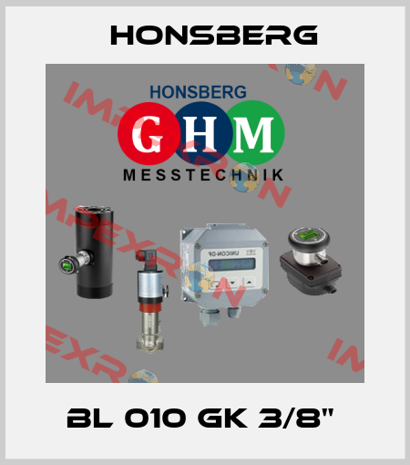 BL 010 GK 3/8"  Honsberg