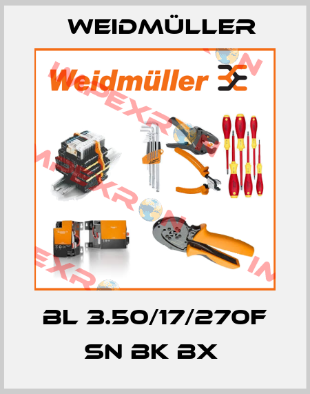 BL 3.50/17/270F SN BK BX  Weidmüller