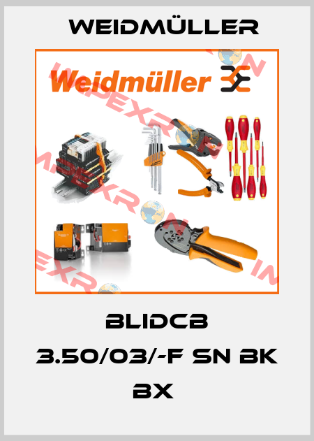 BLIDCB 3.50/03/-F SN BK BX  Weidmüller