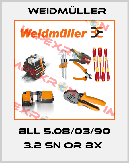 BLL 5.08/03/90 3.2 SN OR BX  Weidmüller