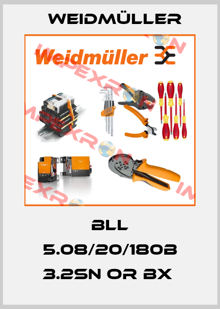 BLL 5.08/20/180B 3.2SN OR BX  Weidmüller