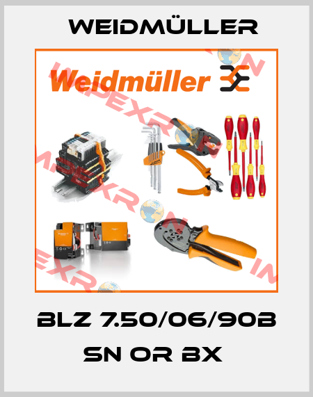 BLZ 7.50/06/90B SN OR BX  Weidmüller