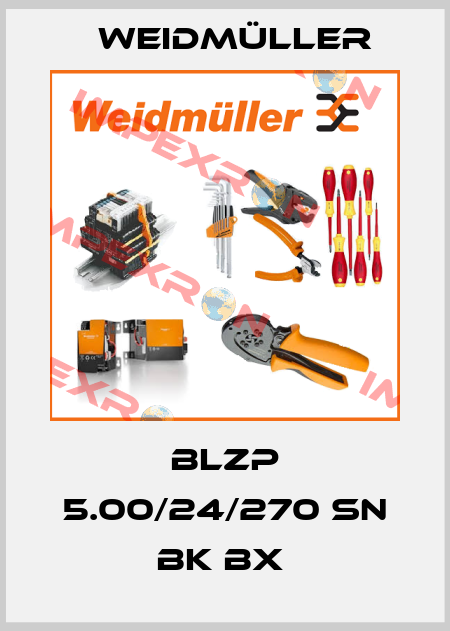 BLZP 5.00/24/270 SN BK BX  Weidmüller