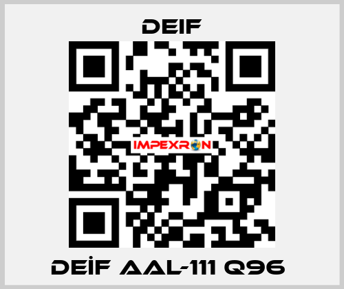 DEİF AAL-111 Q96  Deif