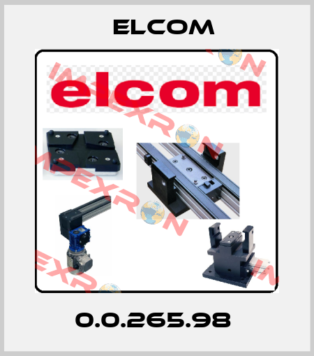 0.0.265.98  Elcom