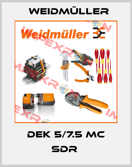 DEK 5/7.5 MC SDR  Weidmüller