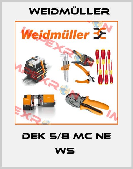 DEK 5/8 MC NE WS  Weidmüller