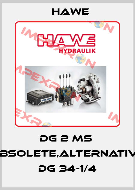 DG 2 MS  obsolete,alternative DG 34-1/4 Hawe