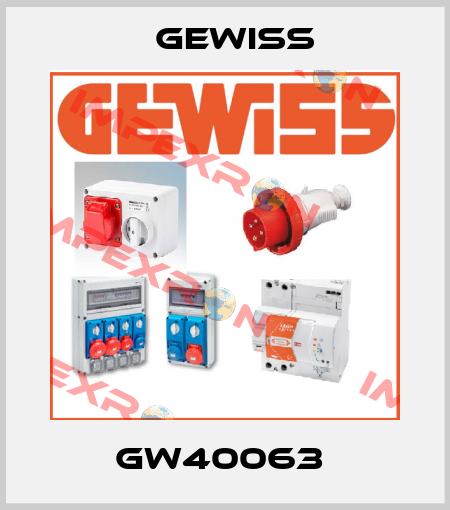 GW40063  Gewiss