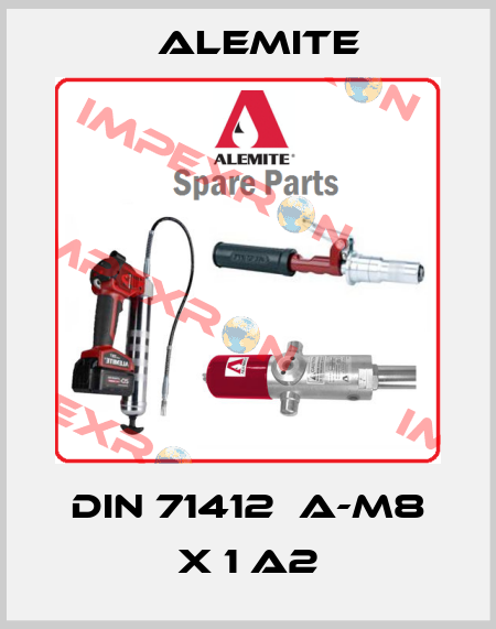 DIN 71412  A-M8 X 1 A2 Alemite