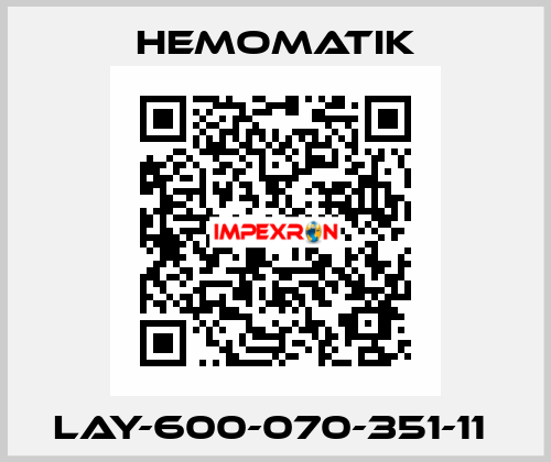 LAY-600-070-351-11  Hemomatik