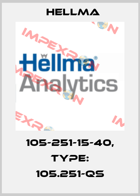 105-251-15-40, Type: 105.251-QS Hellma