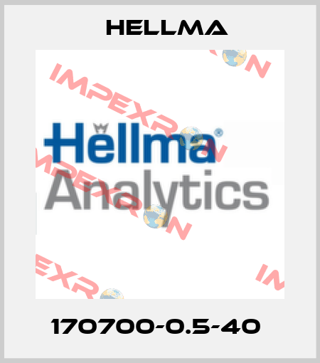 170700-0.5-40  Hellma