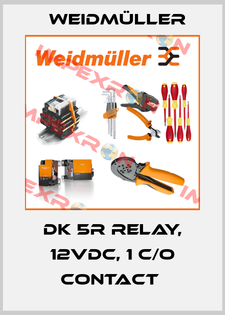 DK 5R RELAY, 12VDC, 1 C/O CONTACT  Weidmüller