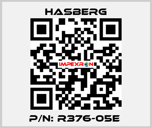 P/N: R376-05E  Hasberg