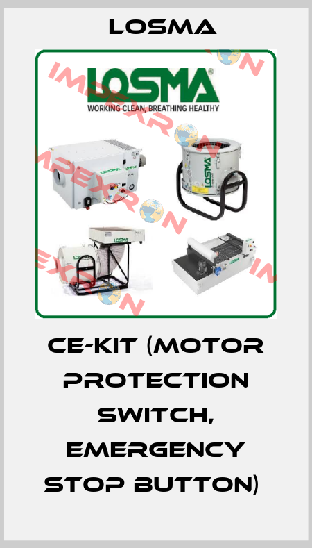 CE-kit (motor protection switch, emergency stop button)  Losma