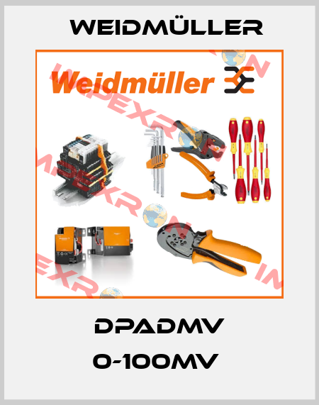 DPADMV 0-100MV  Weidmüller