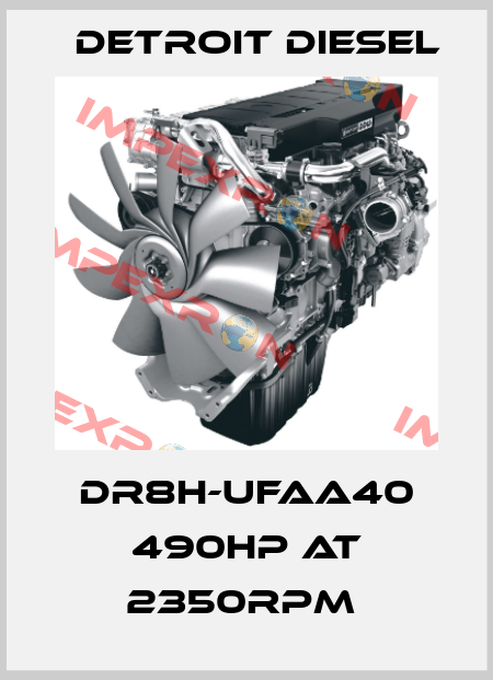 DR8H-UFAA40 490HP AT 2350RPM  Detroit Diesel