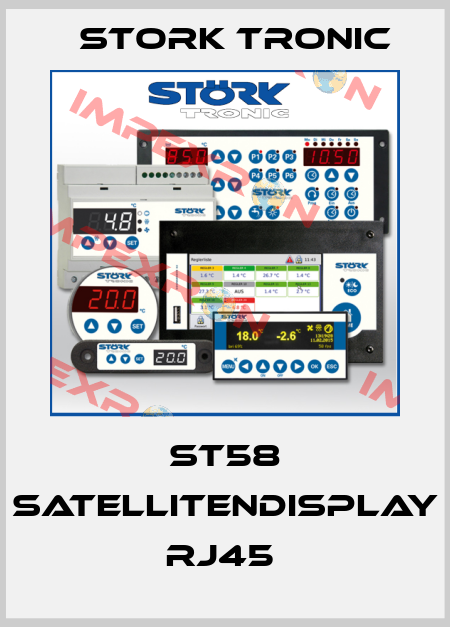 ST58 Satellitendisplay RJ45  Stork tronic