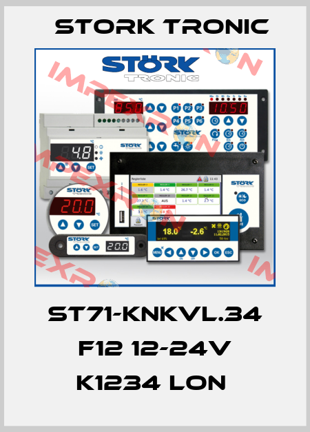 ST71-KNKVL.34 F12 12-24V K1234 LON  Stork tronic