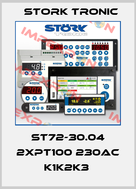 ST72-30.04 2xPT100 230AC K1K2K3  Stork tronic