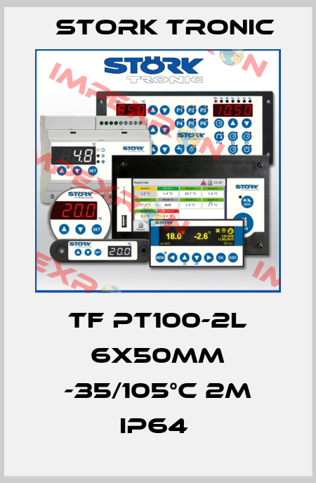 TF PT100-2L 6x50mm -35/105°C 2m IP64  Stork tronic