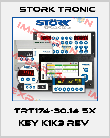 TRT174-30.14 5x key K1K3 rev  Stork tronic