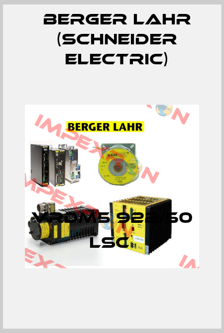 VRDM5 922/50 LSC  Berger Lahr (Schneider Electric)