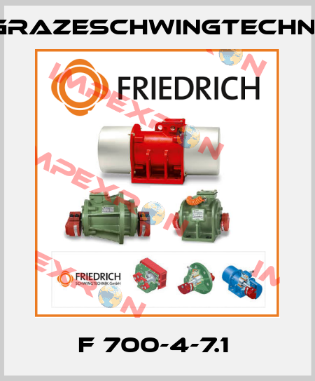 F 700-4-7.1  GrazeSchwingtechnik