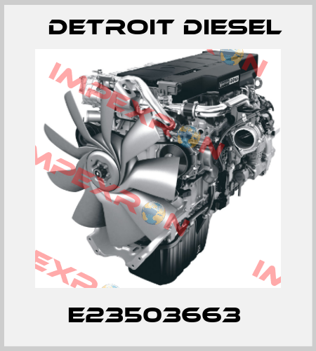 E23503663  Detroit Diesel