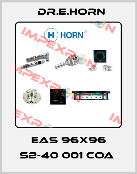 EAS 96X96 S2-40 001 COA  Dr.E.Horn