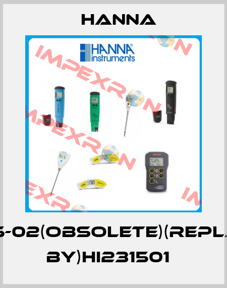 EC215-02(obsolete)(replaced by)HI231501   Hanna