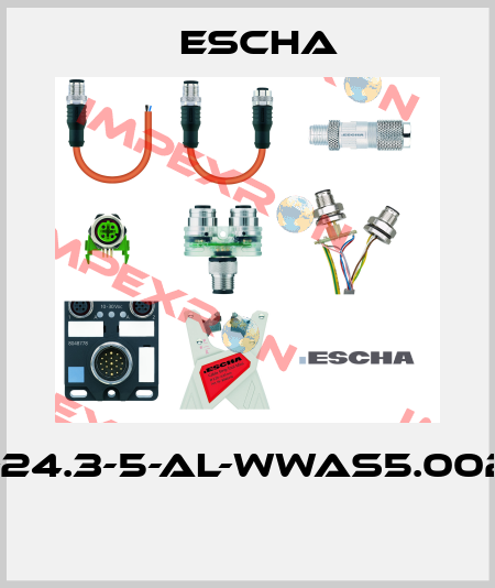 VB21-24.3-5-AL-WWAS5.002/P00  Escha