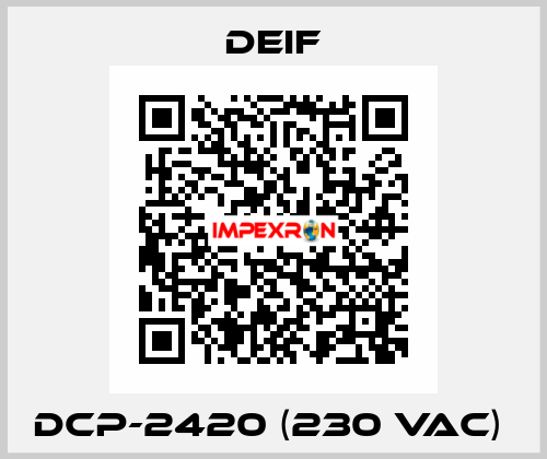 DCP-2420 (230 VAC)  Deif
