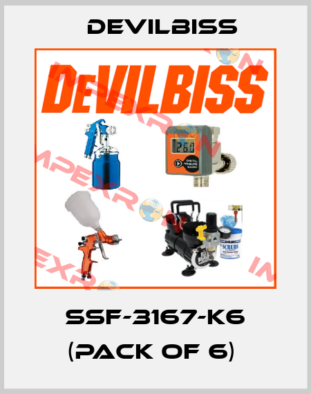 SSF-3167-K6 (PACK OF 6)  Devilbiss