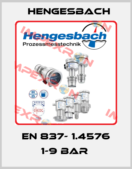 EN 837- 1.4576 1-9 BAR  Hengesbach